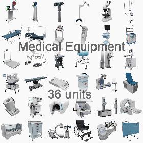 Medical Equipment Collection 36 in 1